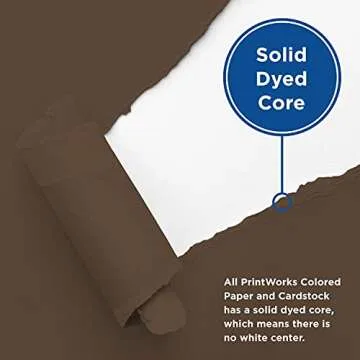 PrintWorks Earth Tone Cardstock for Creative Crafts - 200 Sheets