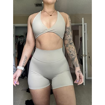 Aoxjox Sienna Backless Sports Bra for Women