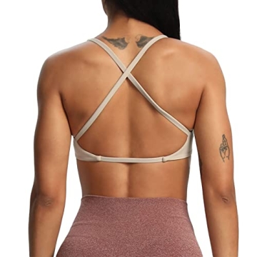 Aoxjox Sienna Backless Sports Bra for Women