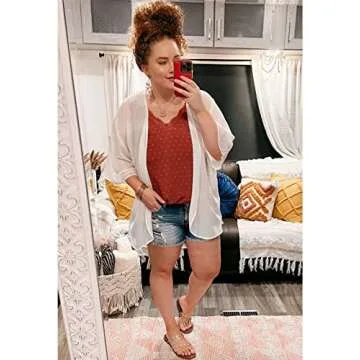 Lightweight Women's Kimono Cover Up - Summer Essentials!