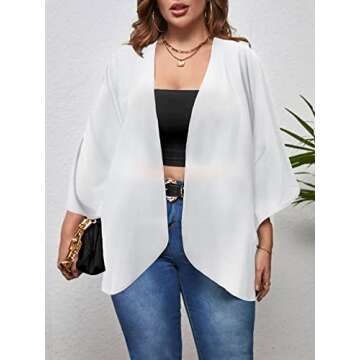 Lightweight Women's Kimono Cover Up - Summer Essentials!