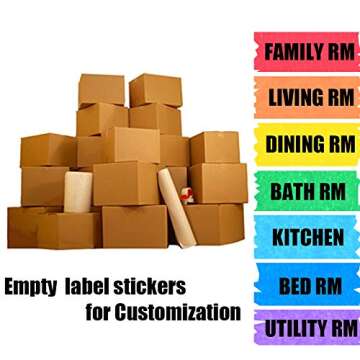 Gallop Chic Colored Masking Tape, Crafts Tape Set, 7 Pack Decorative Art Tape for Kids, 2 Inch DIY Writable Rainbow Colors Labeling Tape Kit, Arts Supplies for Customization