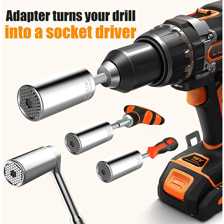 Universal Socket Tool Set for Men & Handyman