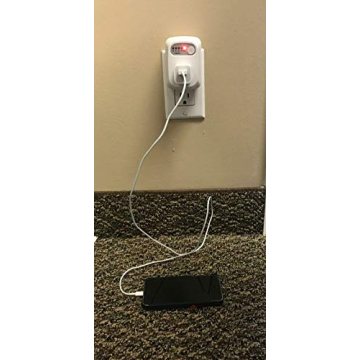 SIMPLE TOUCH Auto Shut-Off Safety Outlet, 60 min 30 min 20 min 10 min Countdown Timer with HOLD option