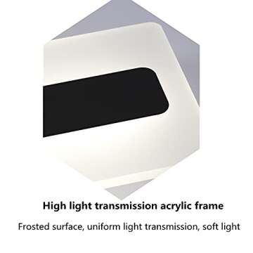 LED Wall Light Bar Outdoor Wall Lamps IP67 Waterproof 3 Colors Dimmable Long Light Bars Black Linear Lights for Gate Exterior Wall Pack of 2 (180cm)