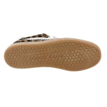 Dolce Vita Leopard Calf Hair Sneakers for Trendy Comfort