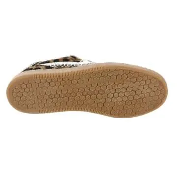 Dolce Vita Leopard Calf Hair Sneakers for Trendy Comfort