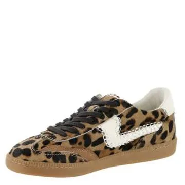 Dolce Vita Leopard Calf Hair Sneakers for Trendy Comfort