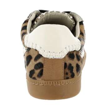 Dolce Vita Leopard Calf Hair Sneakers for Trendy Comfort