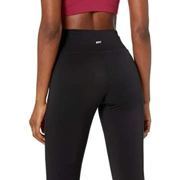 Amazon Essentials Women's Studio Sculpt Mid-Rise Full-Length Active Legging, Black, X-Small