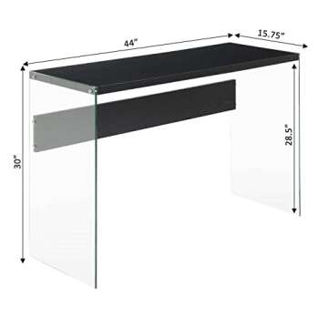 Chic SoHo Glass Console Table for Modern Spaces