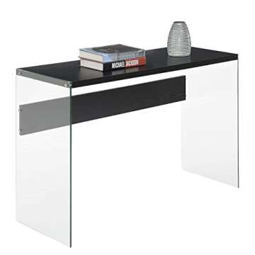 Chic SoHo Glass Console Table for Modern Spaces
