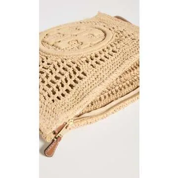 Tory Burch Ella Crochet Pouch - Stylish & Chic Accessory
