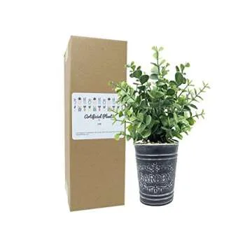 Lifelike Artificial Boxwood Plants for Home & Office Decoration