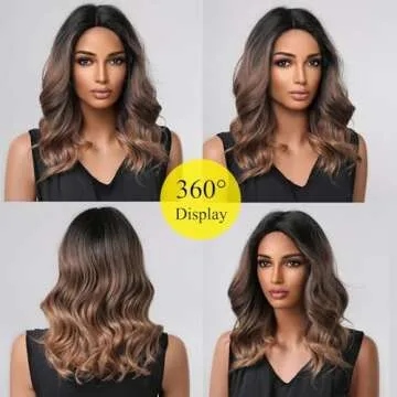 Stylish Short Brown Ombre Wigs for Versatile Looks