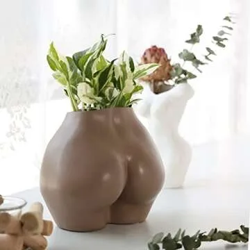 FROZZUR Butt Vase - Unique Female Body Flower Pot