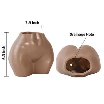 FROZZUR Butt Vase - Unique Female Body Flower Pot