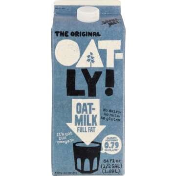 Oatly Full Fat Oat Milk, 64 Fl Oz