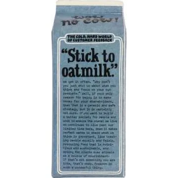 Oatly Full Fat Oat Milk, 64 Fl Oz