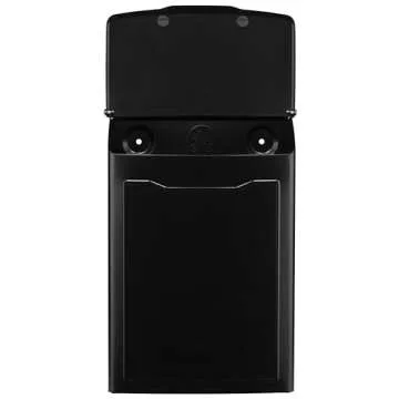 Architectural Mailboxes 2681B Black Wall Mount Mailbox