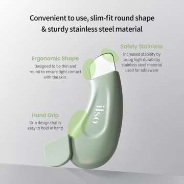 ILSO Deep Clean Master/Blackhead Remover Tool/Safe & Made from Silicon/Can be Used with Mud Cream & Cleansing Oil (Professional Blackhead Remover)