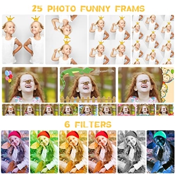 ARNSSIEN Kids Digital Camera for 4-11 Year Olds