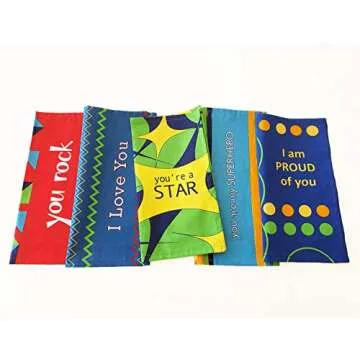 PICKmeUP My Hero Napkin Set - Fun Cloth Napkins for Kids
