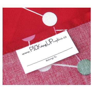 PICKmeUP My Hero Napkin Set - Fun Cloth Napkins for Kids