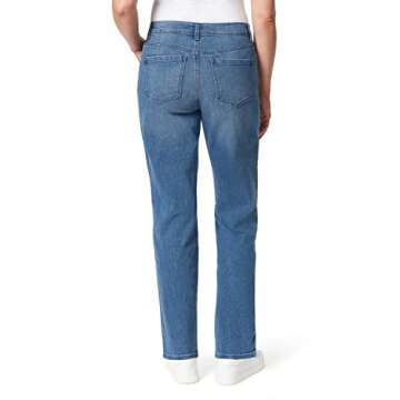 Gloria Vanderbilt Women's Amanda Classic High Rise Tapered Jean Petite, Frisco, 12 Short
