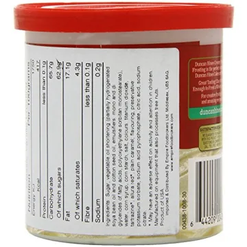 Duncan Hines Creamy Vanilla Frosting 16 OZ Can 8 Pack