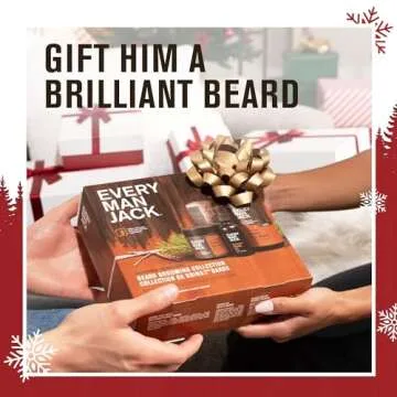 Every Man Jack Aged Bourbon Beard Kit for Men Grooming Set