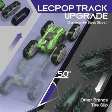 LECPOP 8WD Remote Control Stunt Car for Kids Ages 3 to 14