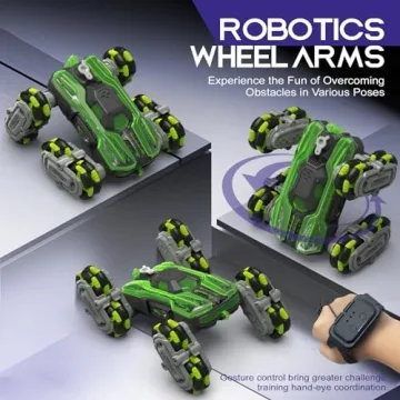 LECPOP 8WD Remote Control Stunt Car for Kids Ages 3 to 14