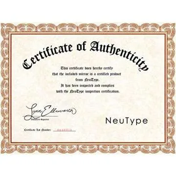 NeuType Full Length Mirror Floor Mirror with Standing Holder Bedroom/Locker Room Standing/Hanging Mirror Dressing Mirror Wall-Mounted Mirror (Black), 65"x22"