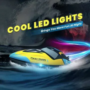 Fast Brushless RC Boat - 30+ MPH Speed Water Toy