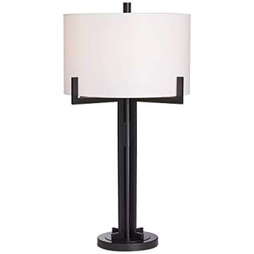 Franklin Iron Works Idira Modern Table Lamp 31.5 Inch Tall