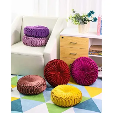 Comfortable HLOVME 3D Pumpkin Throw Pillow in Yellow