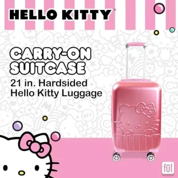 FUL Hello Kitty Carry On Luggage, Stylish and Durable Suitcase