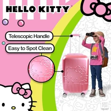 FUL Hello Kitty Carry On Luggage, Stylish and Durable Suitcase
