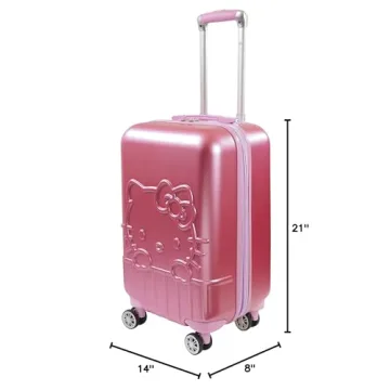 FUL Hello Kitty Carry On Luggage, Stylish and Durable Suitcase