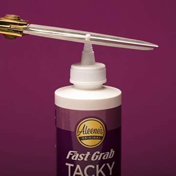 Aleene's Fast Grab Tacky Glue 8oz for Safe Crafting