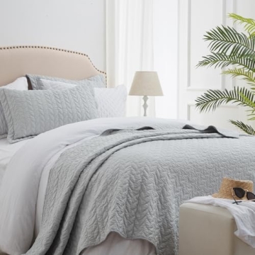 Lightweight SunStyle Home Quilt Set for All Seasons 90x96