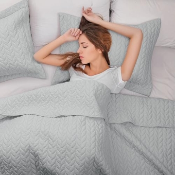 Lightweight SunStyle Home Quilt Set for All Seasons 90x96