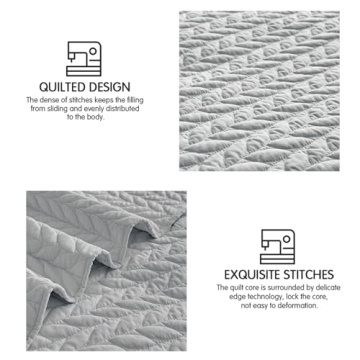 Lightweight SunStyle Home Quilt Set for All Seasons 90x96