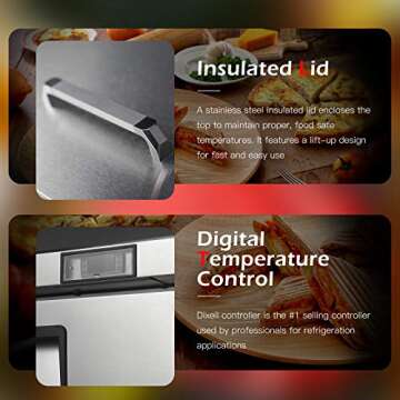 Atosa 48" Sandwich & Salad Prep Refrigerator - Energy Efficient & Durable