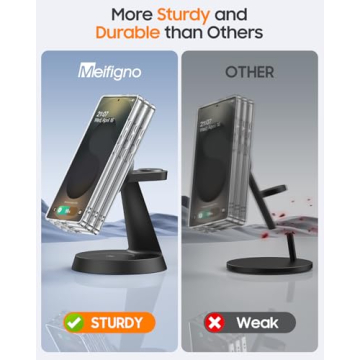 3 in 1 Magnetic Wireless Charger for Samsung Devices