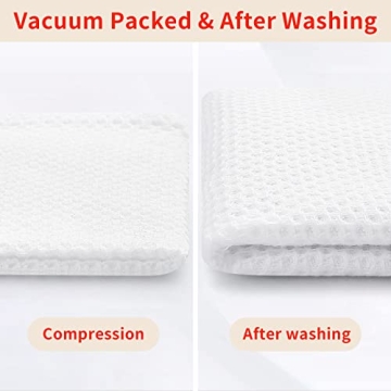 Homaxy Cotton Waffle Weave Dish Cloths 6-Pack - Ultra Soft