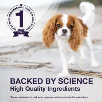 Nutramax Denamarin Liver Health Supplement for Dogs, With S-Adenosylmethionine (SAMe) and Silybin, 30 Chewable Tablets