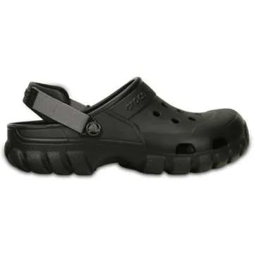 Crocs Crocs Unisex Offroad Sport Clogs, Black/Graphite, 7 Men/9 Women