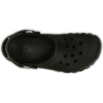 Crocs Crocs Unisex Offroad Sport Clogs, Black/Graphite, 7 Men/9 Women